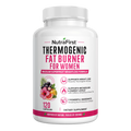 Thermogenic Fat Burner for Women, 120 capsule bottle, front