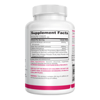 Thermogenic Fat Burner for Women, 60 capsule bottle, Supplement Facts panel
